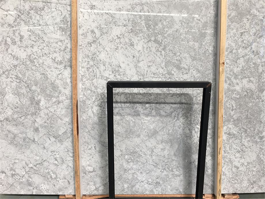 Bianco Grey Marble Slab
