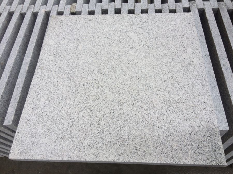 Padang Light Granite Flamed Paving Tile Padang Light Granite Flamed Paving Tile