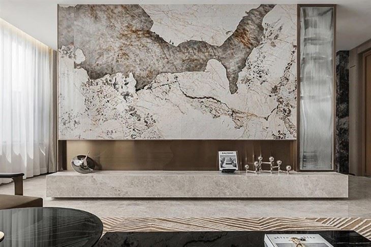 Pandora Quartzite Feature Wall